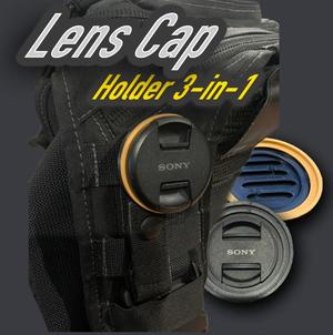 Camera Lens Cap Holder (Triple Threat)