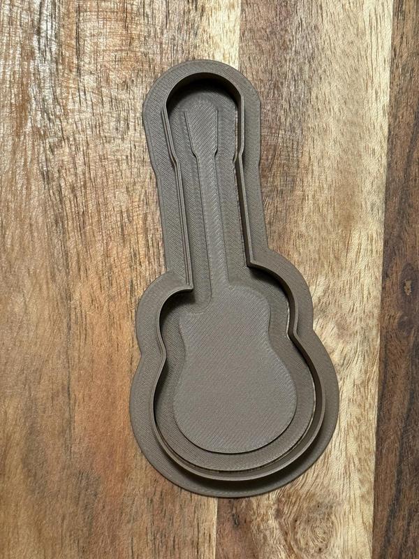 Guitar 2 Cookie Cutters and Stamps