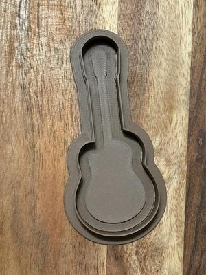 Guitar 2 Cookie Cutters and Stamps