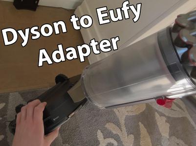 Dyson to Eufy robot vacuum adapter