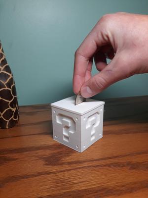Super Mario question box for coins
