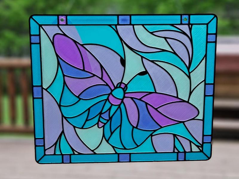 Butterfly Stained Glass/Sun Catcher