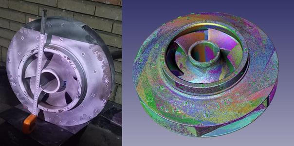 Centrifugal Pump Impeller Reverse Engineering