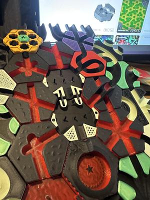 Hextraction - Filament Version Dual Pachinko Tile(s)
