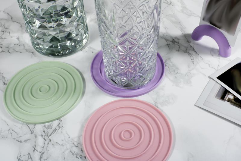 Pastel Ring Coasters