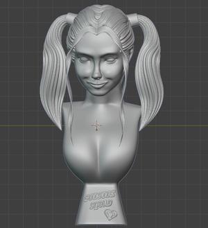 harley quinn not so beauty