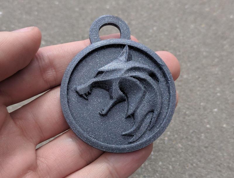 Geralt's Wolf Medalion — The Witcher Netflix series