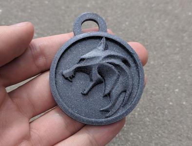 Geralt's Wolf Medalion — The Witcher Netflix series