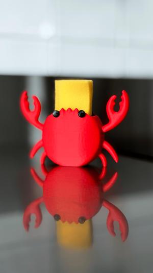 Crab Sponge Holder - Quirky Kitchen Organizer