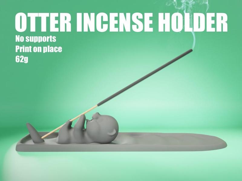 Nutria Incense Holder