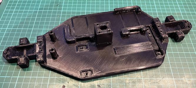 RUDE Modified Chassis for 250mm Bed 