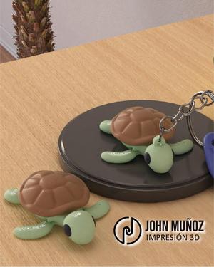 Tuli the Little Turtle - Figure decorative & keychain