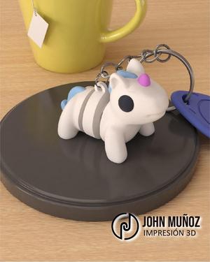 Unicorn - Articulated Version & Keychain