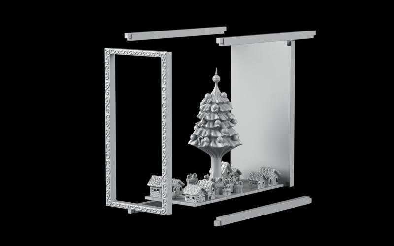 Chrisstmas bookend