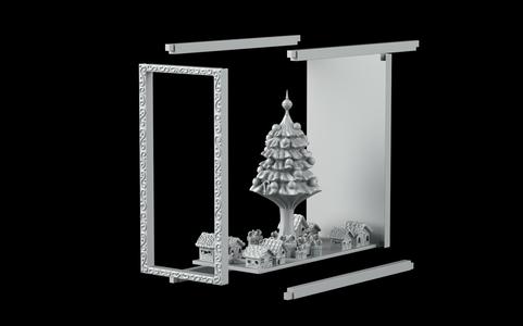 Chrisstmas bookend