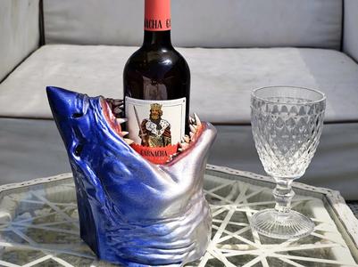 Shark Wine Bottle Holder