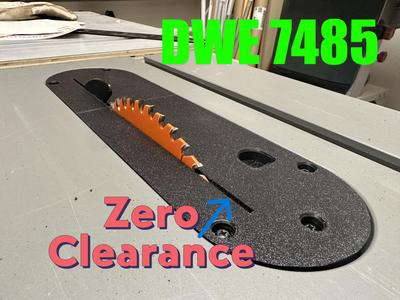 Zero Clearance Insert for DWE7485
