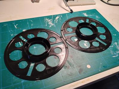 AzureFilm Filament MasterSpool for Refill -- light version