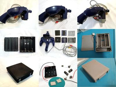 Portabatterie AA Gunboy (famiclone) battery holder