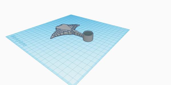 Manta Ray paperclip Holder