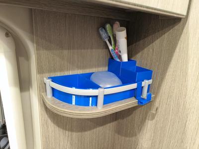 Pössl 2Win R bathroom shelf containers