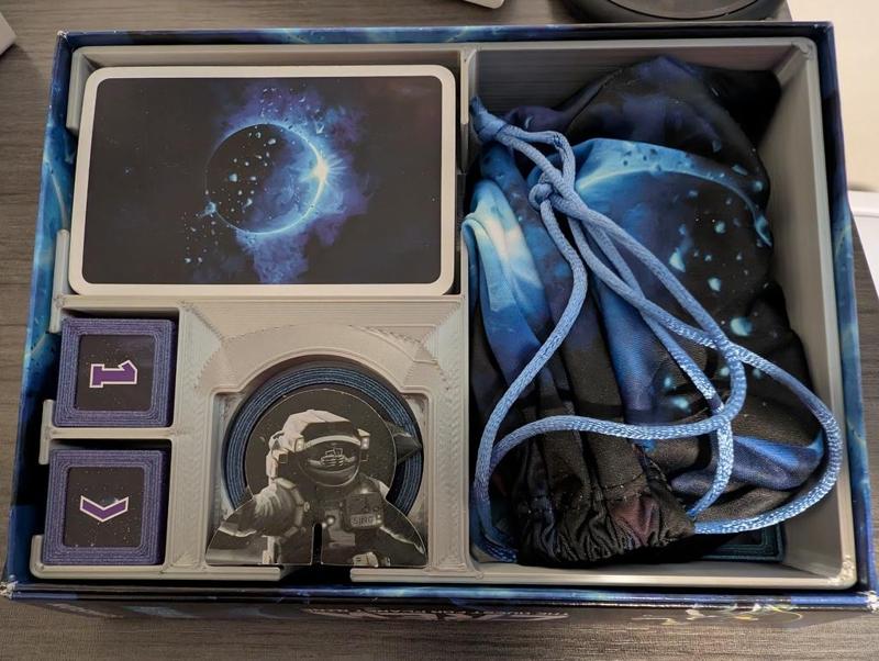 The Crew Quest for Planet Nine Insert for both GeekUp Bit minideck/drawbag and token cases