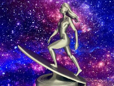 Silver Surfer Woman – Fan Art