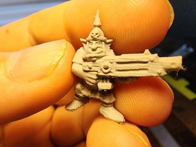 Demo Space Goblin for Benchmarking Print Settings