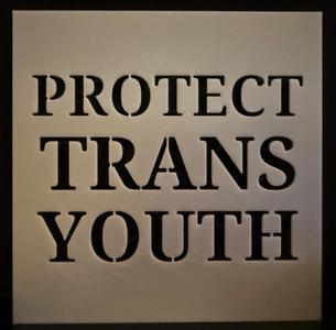 Protect Trans Youth Stencil