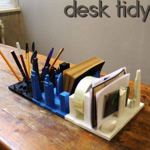 LONDON DESK TIDY - support free