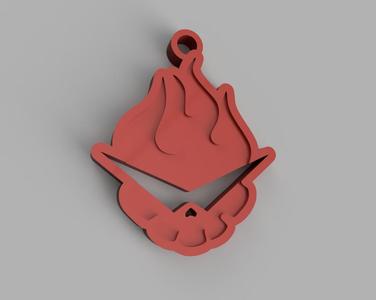 Gurren Lagann v2 - Keychain
