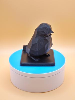 Dapper Penguin Geometric Phone Stand - Minimalist & Stylish