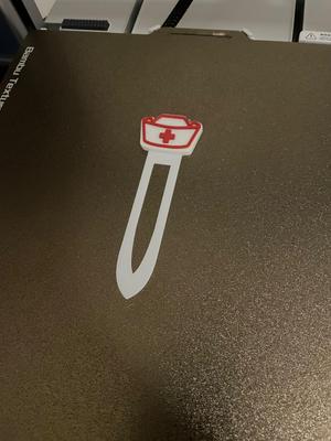 Nurse cap Bookmark
