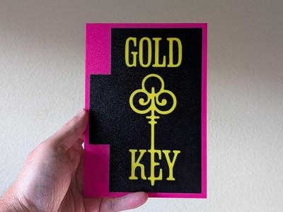 Gold Key Comics Logo sign
