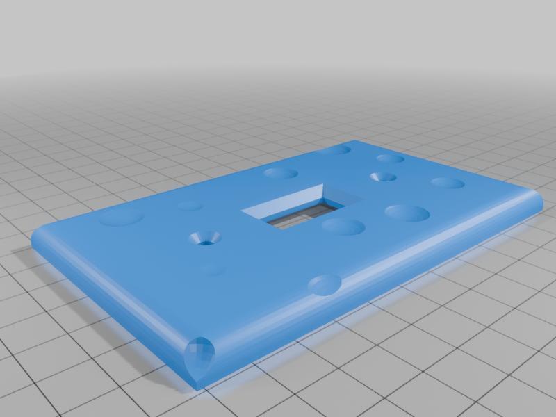 cheese light switch cover
