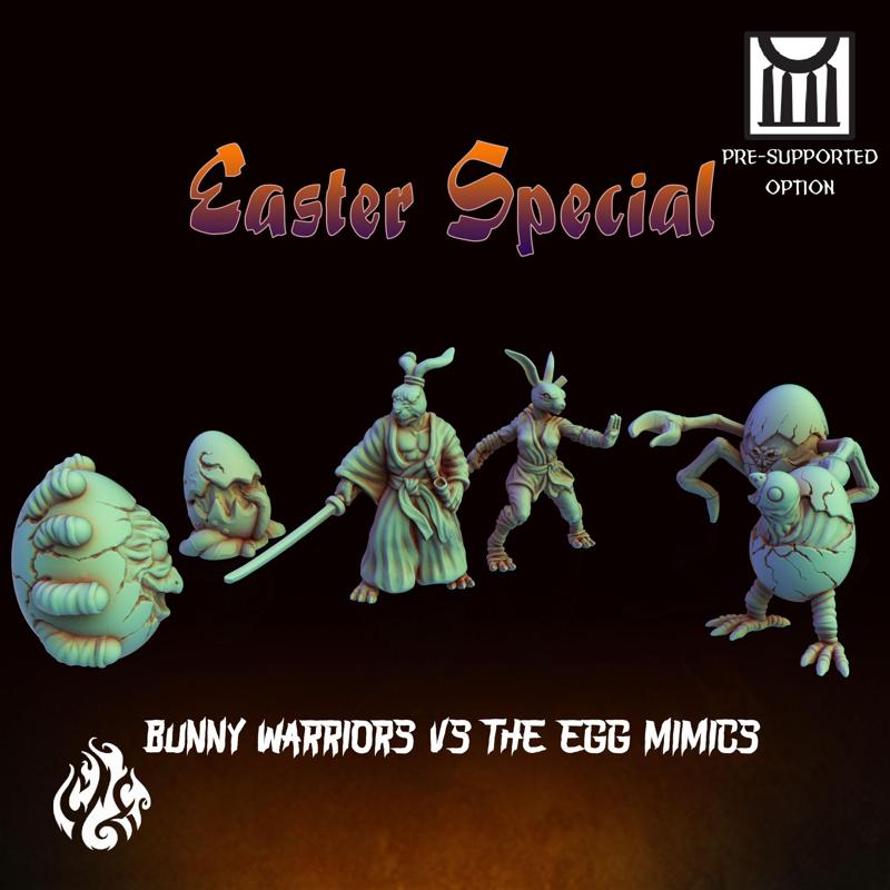 Easter Special: Rabbit Warriors vs the Egg Mimics!