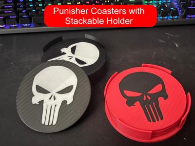 The Punisher, Coasters and Stackable Holder
