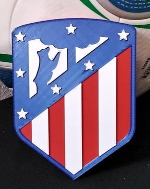 Club Atlético de Madrid, S.A.D. (Atlético) coaster or plaque.