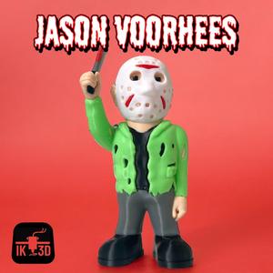 Jason Voorhees Friday The 13Th / With And Without Mask / Horror Mini / 3MF Included / No Supports