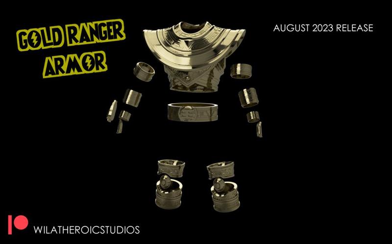 Gold Ranger Armor STL Pack 