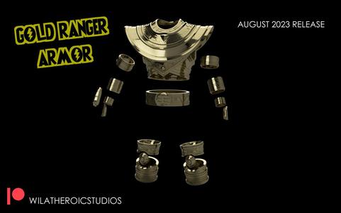 Gold Ranger Armor STL Pack 