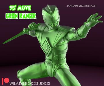 MMPR 95' Green Ranger Statue 