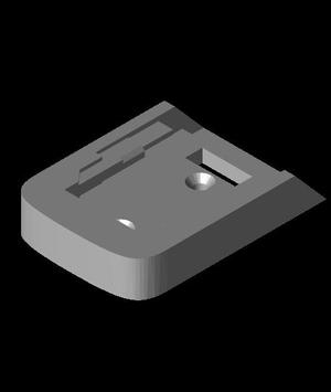 Dewalt Battery holder.stl