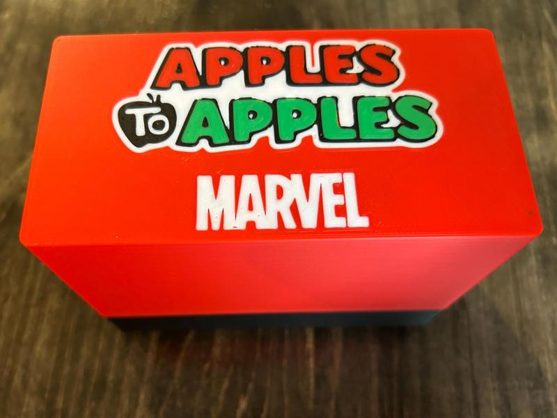 Apples to Apples Card Box - Marvel Edition