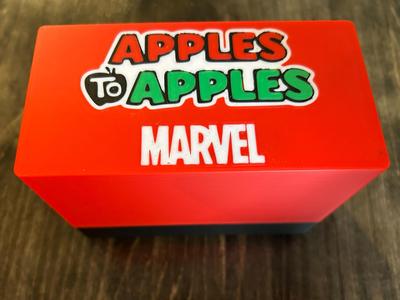 Apples to Apples Card Box - Marvel Edition