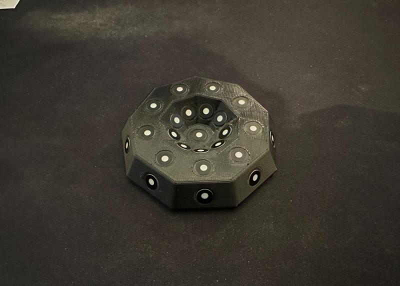 Magnetic target markers for 3D Scanning