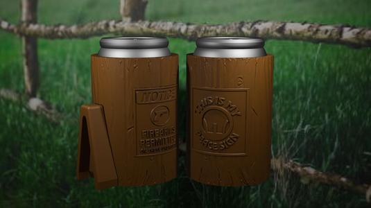 Fence Post Sign Beer Can Holders – Set 2