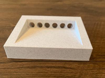 square soap & sponge holder