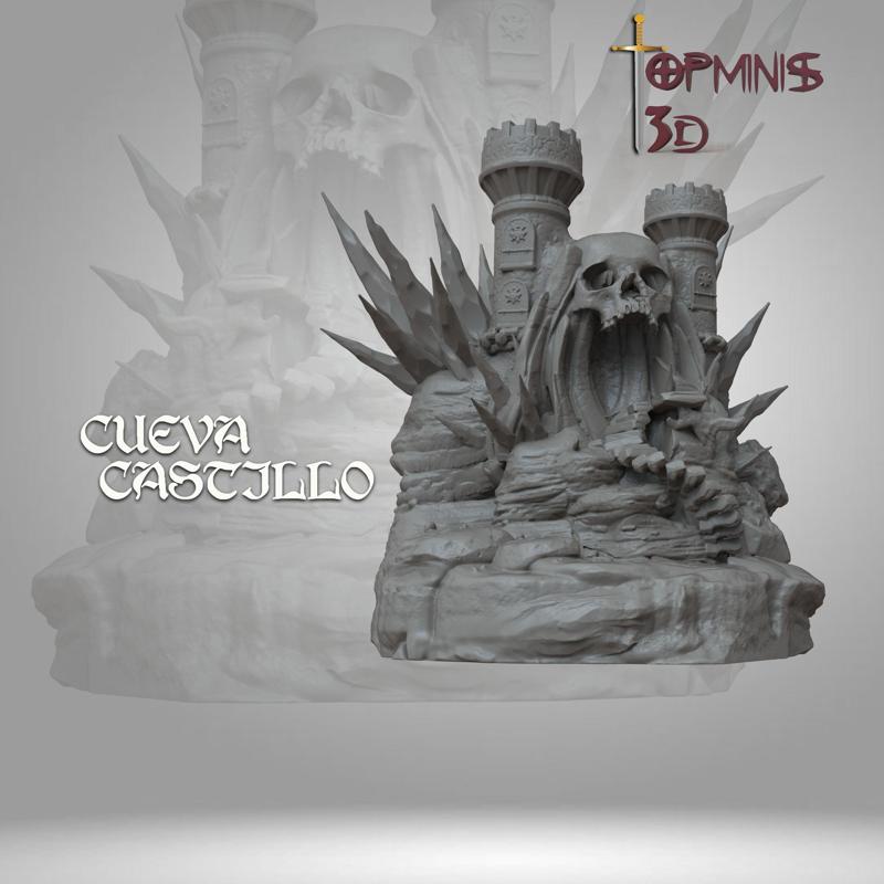 CASTILLO CAVERNA PARA JUEGOS DE ROL
