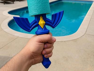Pool Noodle Master Sword Legend of Zelda